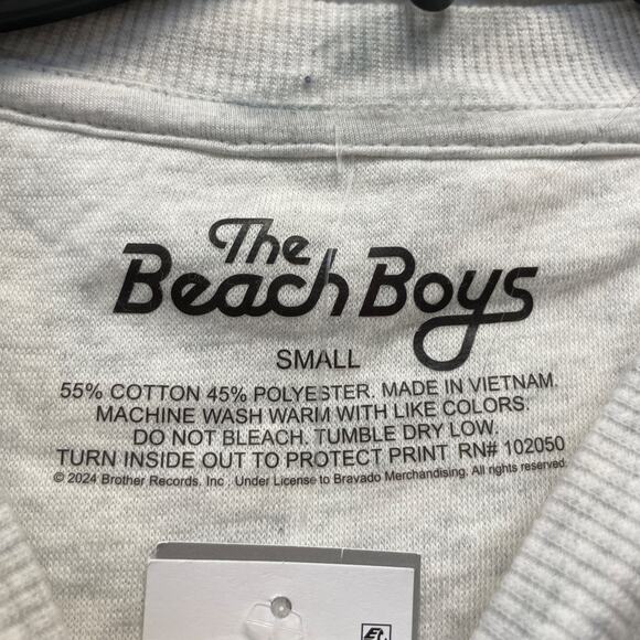 The Beach Boys Women's The Beach Boys Mountain Graphic Sweatshirt Gray Size S - Picture 5 of 5